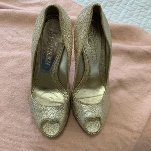 Alexander McQueen Peep Toe